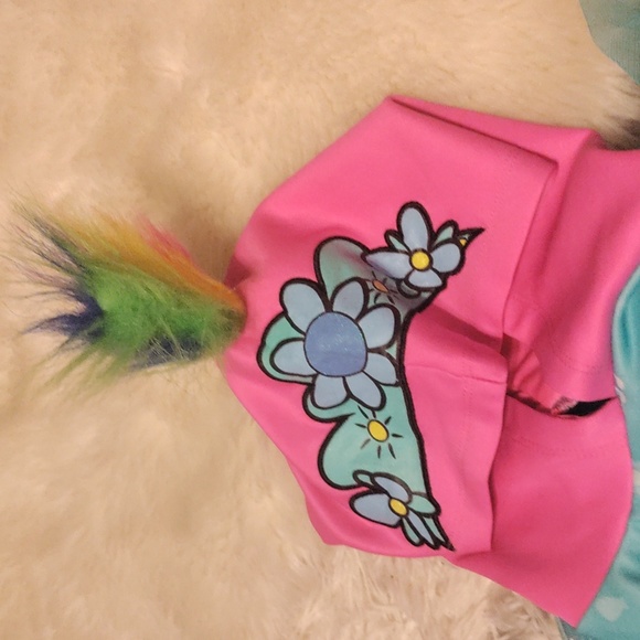 Trolls Poppy Dress 7/8, head band, plush - Picture 6 of 13